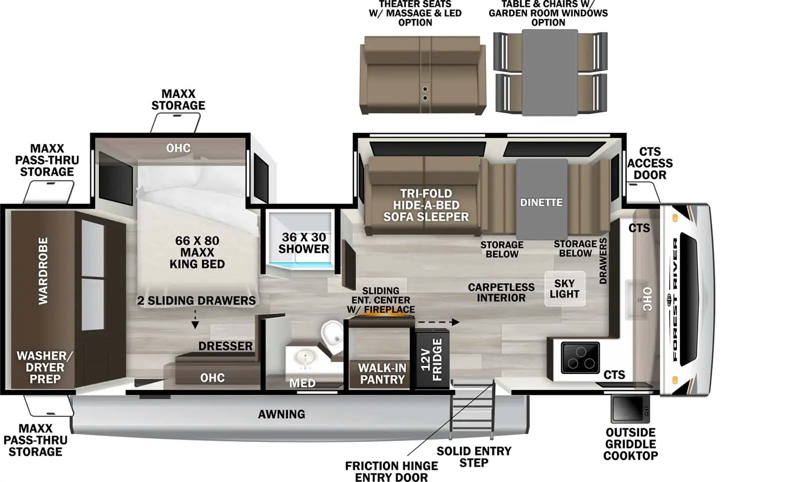 277FKX Floorplan Image